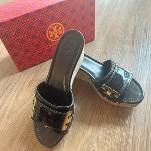 Tory Burch wedges sandals.